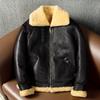 B3 Tuscan Original Pure Sheepskin Fur Integrated Winter Leather Jacket Men's Fur
