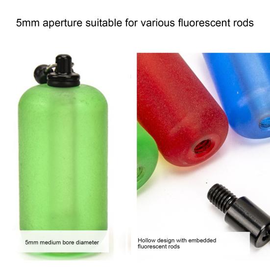 Fishing Alarm Drop-resistant Anti-rust Anti-corrosion Hollow Design Alert Frosted Feel Metal Painting Soft Chain Fishing Swinger Fishing Gear