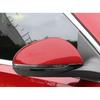 For Benz C-Class 2022-2024 Black Steel Rear View Mirror Strip Molding Trim 2PCS