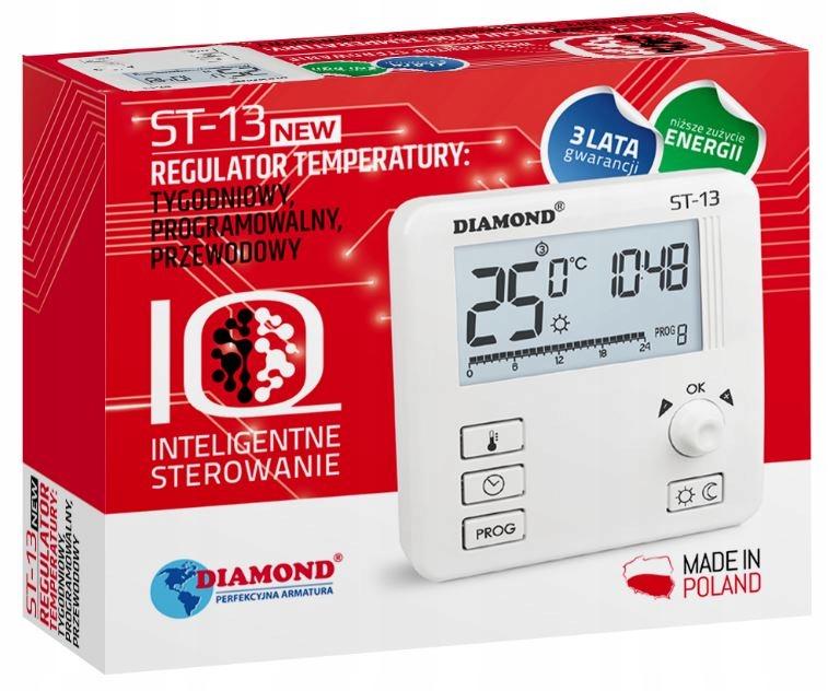 Regulator Temp. Tygodniowy Przewodowy St-13 (3021)