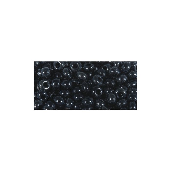 Rocailles,2,6 mm av. Garniture d'argent, boîte 16 g, hematite rouge