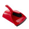 Leecroft SCOOPA Dustpan & Brush Stiff Red