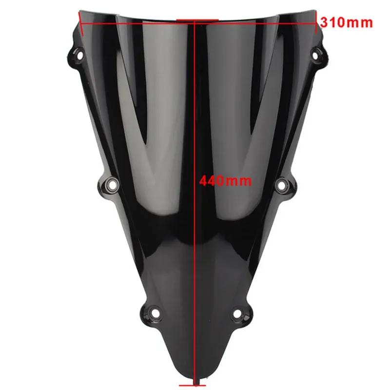 For Yamaha YZFR1 YZF 1000 2004 2005 2006 Motorcycle Wind Deflector Screen Double Bubble Windshield Protector Windscreen YZF R1