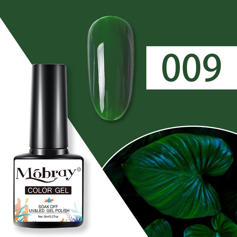 Mobray 80 цветов гель-лак для ногтей 8 мл полупостоянный гель-лак замачиваемый УФ-гель для дизайна ногтей