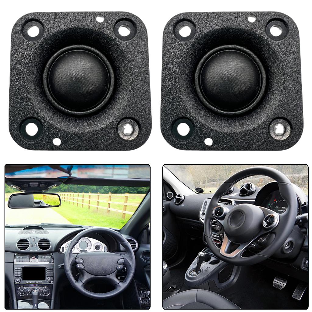 2inch 48mm Silk Film Neodymium Tweeter Speaker Unit, 4ohm 20W High Fidelity Treble Replacement for DIY Audio Projects