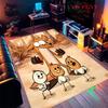 Big Bad Fox Charm Carpet Rug for Living Room Bedroom Home Sofa Decoration,Kids play Nonslip Floor Mat