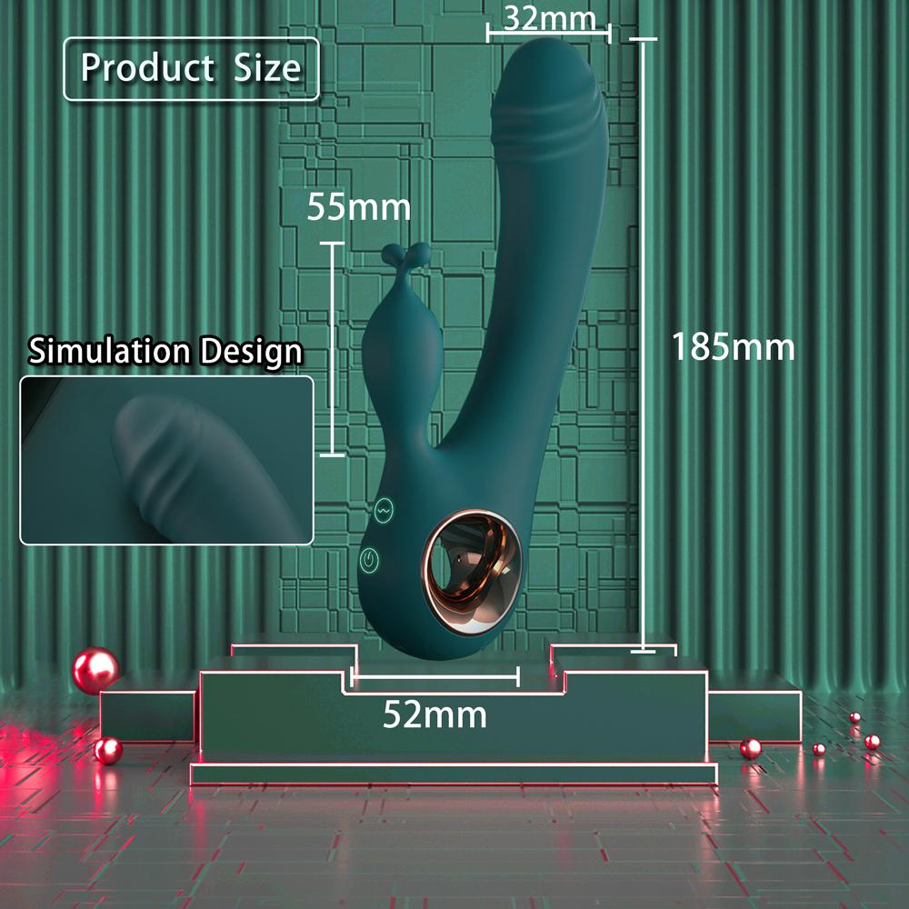 Мощный вибратор для женщин G Spot Rabbit Женский стимулятор клитора Перезаряжаемая вибрирующая секс-игрушка