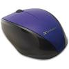 VERBATIMJAPAN Wireless BlueLED Mouse MUSWBLVV3 [2.4GHz, USB] (3-Button, Purple)