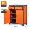 Heavy Duty 3mm Industrial CNC Lathe Tool Cabinet & Grinding Workbench