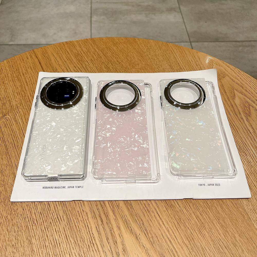 KEYSION Роскошный глянцевый чехол с бриллиантовым узором для VIVO X Fold 3 3 Pro 5G, ударопрочный женский чехол для телефона VIVO X Flip