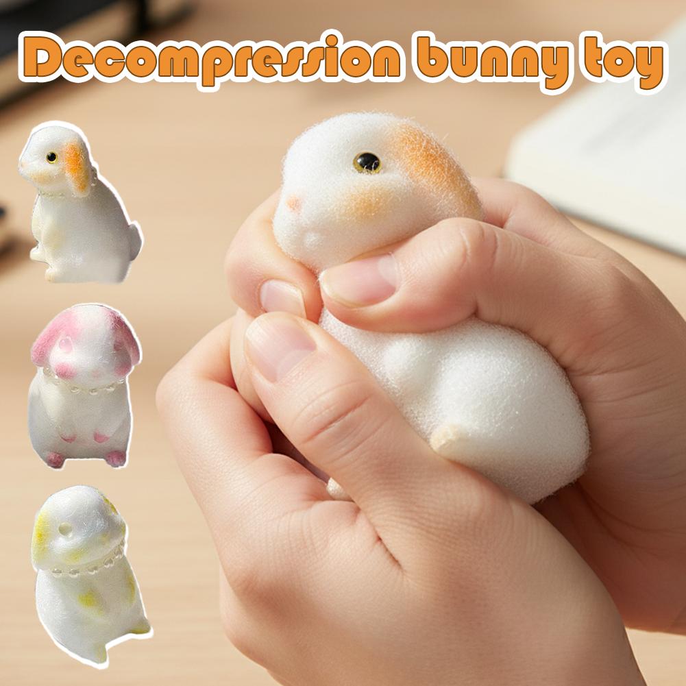 Кавайный Кролик Игрушка-антистресс с медленным отскоком Игрушки для щипания пальцами Подарок Расслабься Радость декомпрессии O3A2