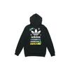 Adidas Originals Trefoil Snowflake Hoodie Sweatshirt Men Tops Black FP7702