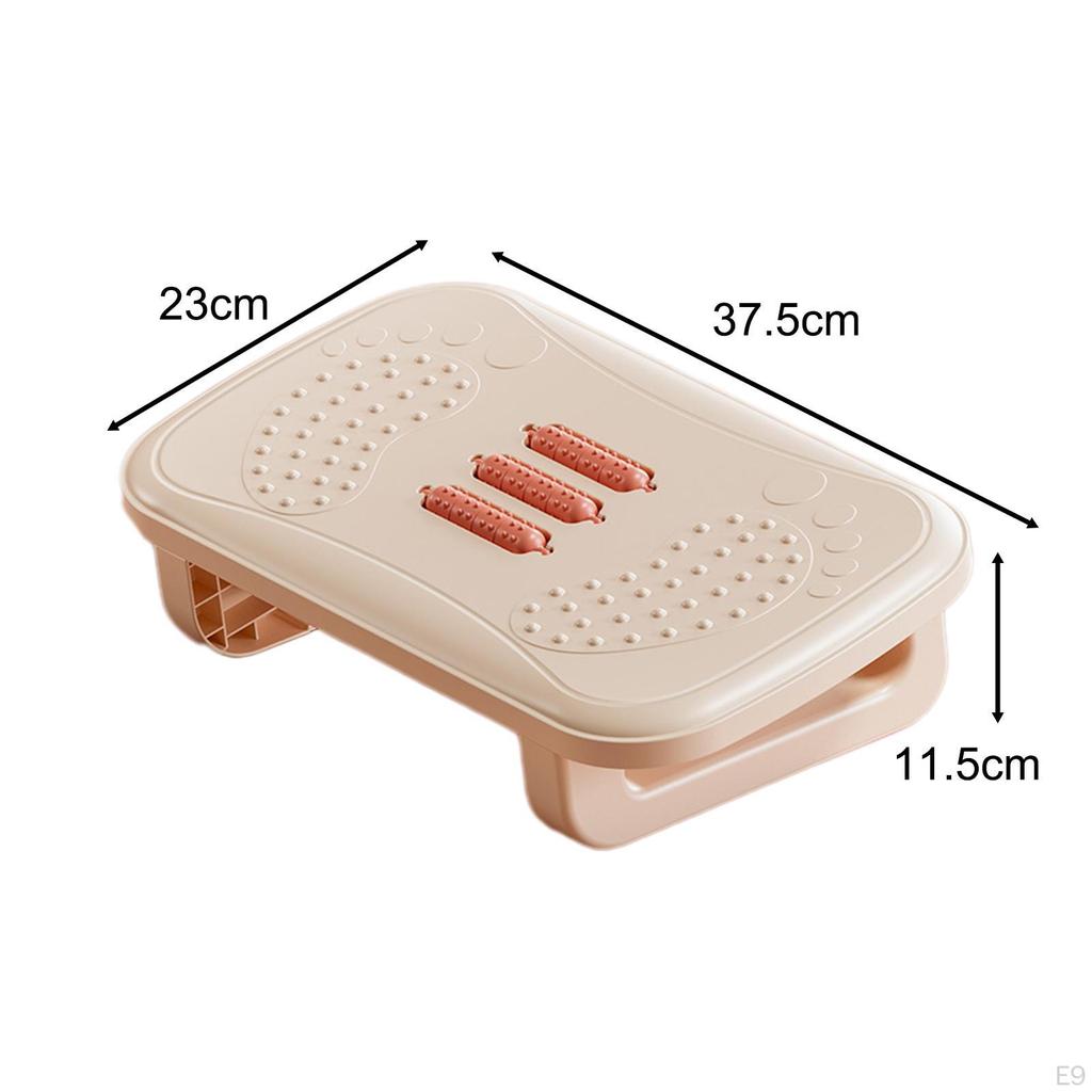 Подставка для ног под настольным табуретом. Удобная подставка для ног с роликовой массажной ножкой для автомобильных игр.