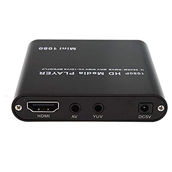 Мультимедиа с HDMI простым подключением SD-карты и USB-памяти HDD FMTHDMD2002 Ультрамини-плеер, черный, порт, подключение, воспроизведение, доступно,