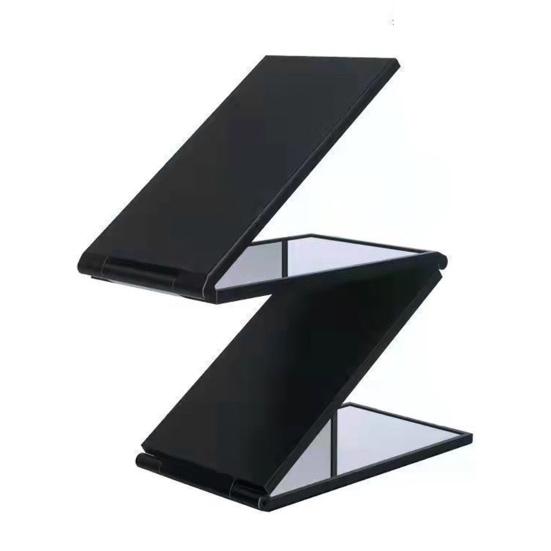 Многоугольное складное зеркало для самостоятельной стрижки, вид сзади, складное зеркало для макияжа, 4-стороннее плетение, парикмахерское зеркало на 360 градусов, портативное ручное зеркало