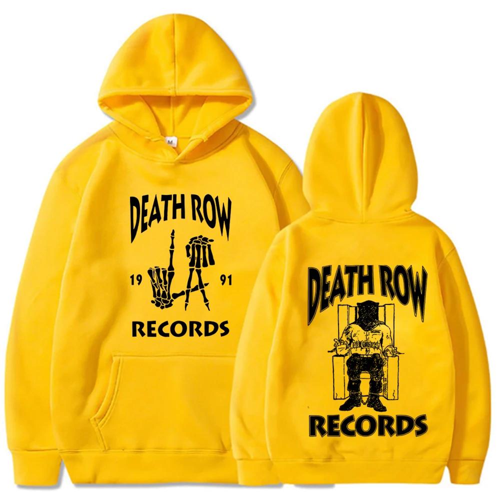 Men's Hooded Sweatshirt Death Row Inmate Album Hoodie Snoopy Dog Long-sleeved Street Women's Autumn and Winter Clothing