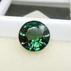 Beautiful 11.90 Ct Green Sapphire Round Cut Natural   Loose Gemstone