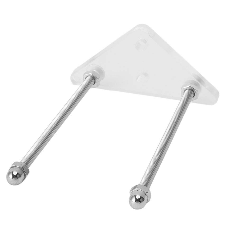 8Pcs Acrylic Skateboard Wall Display Rack 6.2x3.1x8cm Skateboard Wall Holder Garage Storage