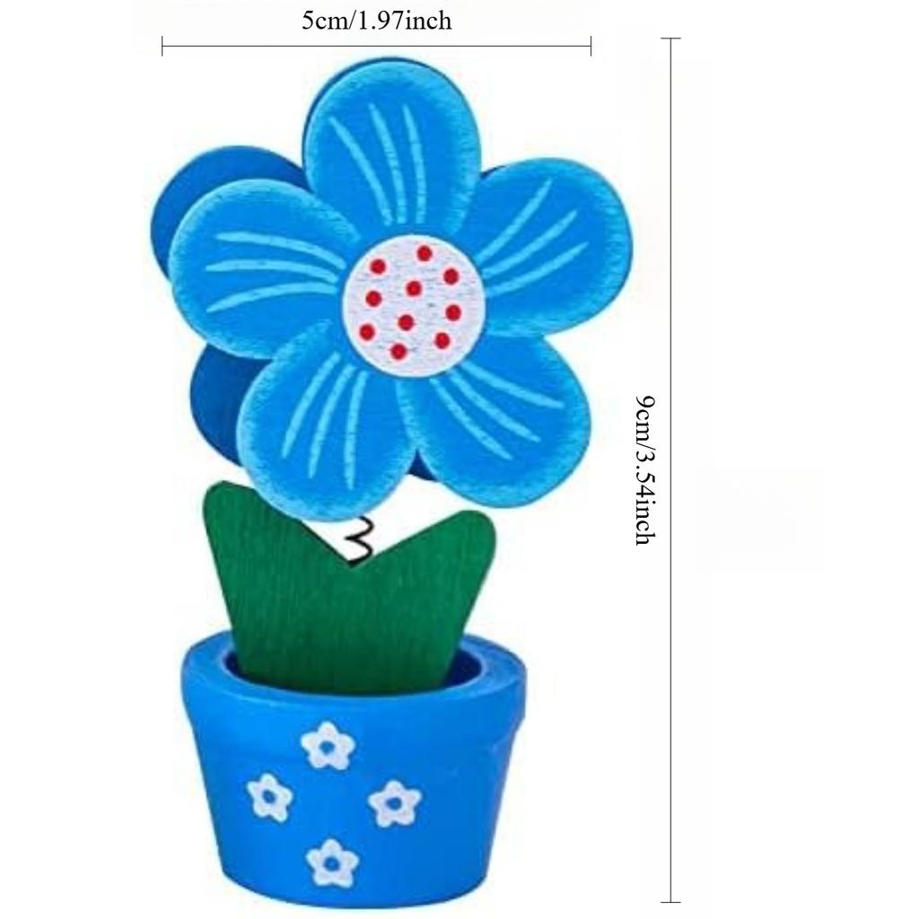 6pcs Cute Flower Table Card Memo Holder Stand Table Photo Display Clip Stand for Monmory Photo Picture Memo Cards Postcard Wedding Number Card Display