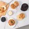6Pcs Conical Shape Bagel Pans Set Coffee Bread Mold for Baking Durable Silicone Donut Mold  Baking