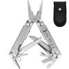 Portable Pocket Multitool Pliers Knife Screwdriver Stainless Steel Hand Tools for Outdoor Survival Camping Hunting and Hiking