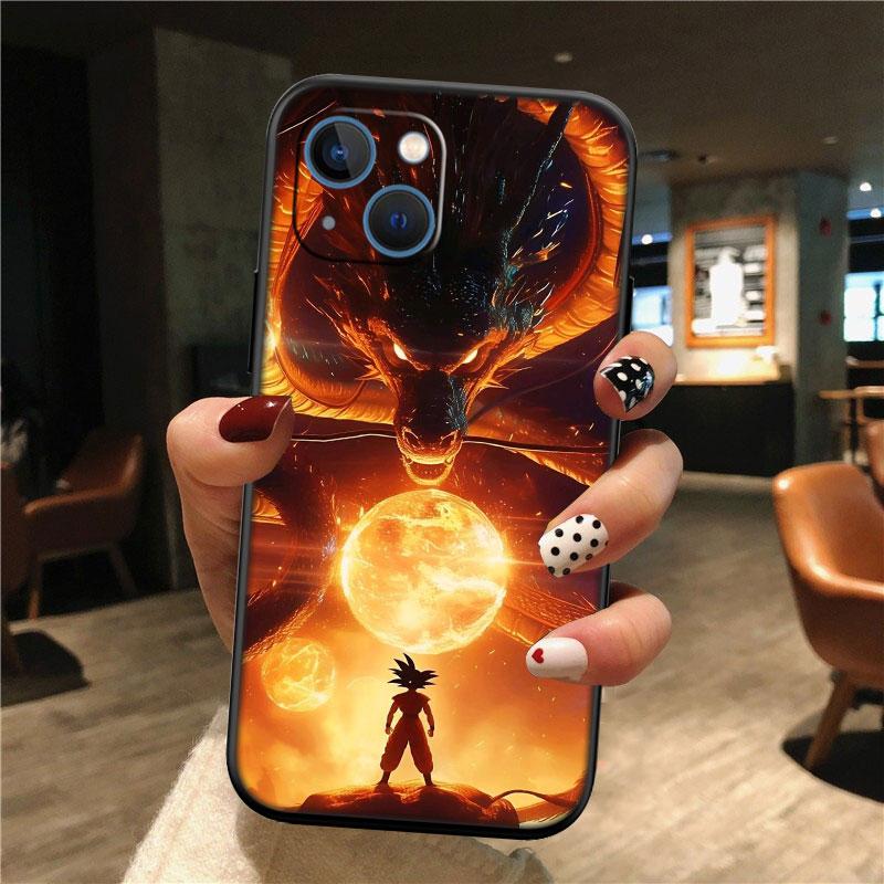 TR3 Anime Dragon Ball New High-End Shell Phone Case for iPhone 16 15 14 13 12 Pro Max Plus Mini