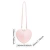 Женские кошельки Love Sling, женские сумки для телефона в форме сердца, дизайнерские мини-кошельки из искусственной кожи, небольшие однотонные сумки через плечо