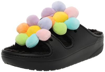Сандалии Crocs Classic Cozy Single Day 27см, Черные,