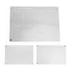3Pcs Planning Board Set Acrylic Clear Dry Erase Blank Weekly Monthly Planner Board with 6 Pens 15.7x11.8in