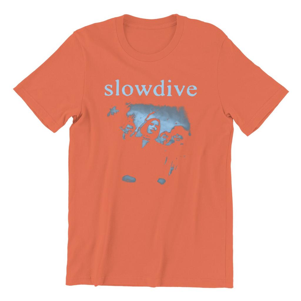 Мужская футболка Slowdive Tour 90-х годов, хлопковая одежда, новинка, футболки с коротким рукавом и круглым вырезом, летние футболки