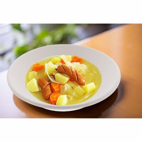 Three Cube Disposable Plates, Eco Series, White, 18cm, Pack of 50, KR-12