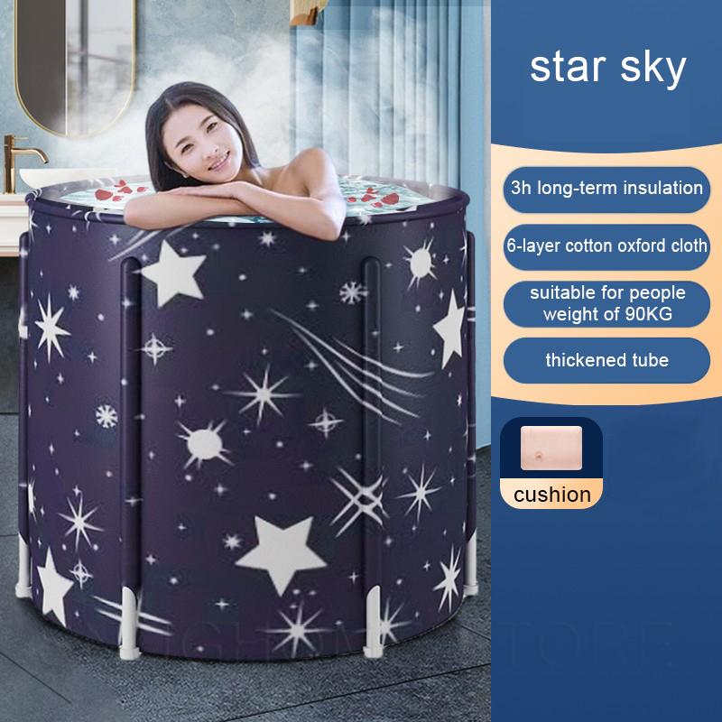 Портативная ванна для взрослых, отдельно стоящая ванна, спа для душевой кабины, складная ванна для купания, горячая ванна, ледяная ванна