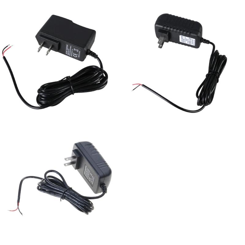 AC100-240V to DC12V 1A/2A/3A Power Supply Adapter for Various Device Including Routers Cameras and LED Lights DIY Wiring