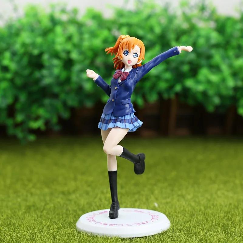 15 см Аниме LoveLive! Фигурка School Idol Project Школьная форма Модель Yazawa Куклы Нодзоми Тодзё Игрушка Подарок Маки Нисикино Хонока