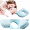 Подушка для кроватки с поддержкой сна для новорожденных, профилактика плоской головы, подушка с эффектом памяти из пеноматериала