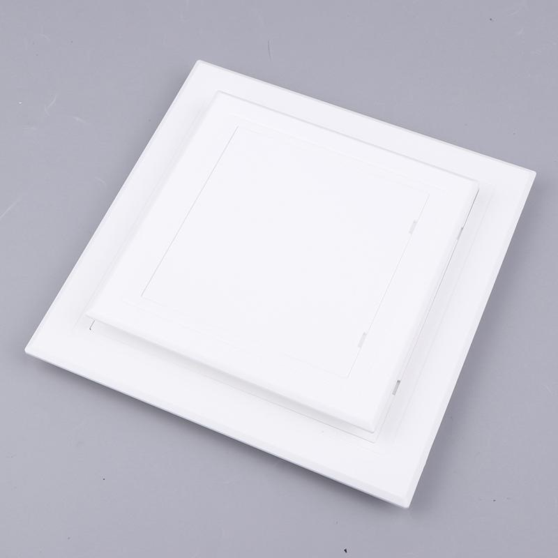1Pc Access Panel Inspection Hole Pvc Access Doors Wall Ceiling White Hatch Cover Universal Plastic Push-Type Inspection Port