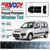 Для Peugeot Partner MPV 2000-2007 RAVOOY Готовая пленка для тонировки стекол Полный комплект для конкретного автомобиля Передние и задние стекла Вырезанная с высокой точностью