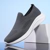 Sports Men's Shoes Fly-woven Mesh Breathable Light Lazy Shoes Casual Simple Foreign Trade Running Shoes Large Size Men's Shoes