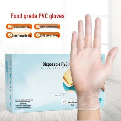 SUNWRAP Пищевые одноразовые ПВХ перчатки (100 отсчет)