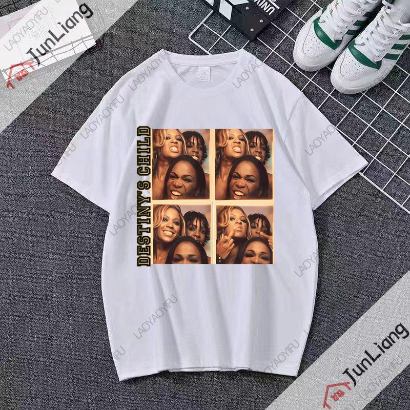 Destinys Child TShirt graphics clothes summer tops shirts for men Fashionable casual relaxed streetwear for both men and women