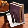 Stainless Steel Food Grade Rust Proof Toast Holder Toast Rack Multiple Slice Holes Loaf Stand Gadget Kitchen Accessories