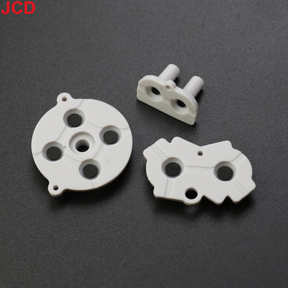 JCD 1Set For GBA Rubber Button Conductive Pads For Game Boy Advance Keypad A-B D-pad Start Select Buttons Conductive Pads