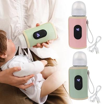 USB грелка для молока и воды, дорожная коляска, изолированная сумка, детский подогреватель для бутылочек для кормления, безопасные детские принадлежности для улицы, зимы