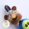 Popular Cat and Dog Toys Corduroy Tennis Cotton Rope Dog Gnashing Teeth Pet Supplies Dog Interaction Cartoon Dogs Toy Playing