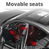 1:24 BMW 3 Series Alloy Diecast Car Model Simulation Vehicle Ornament with Movable Seats Toy Car & Collection Decoration Gifts