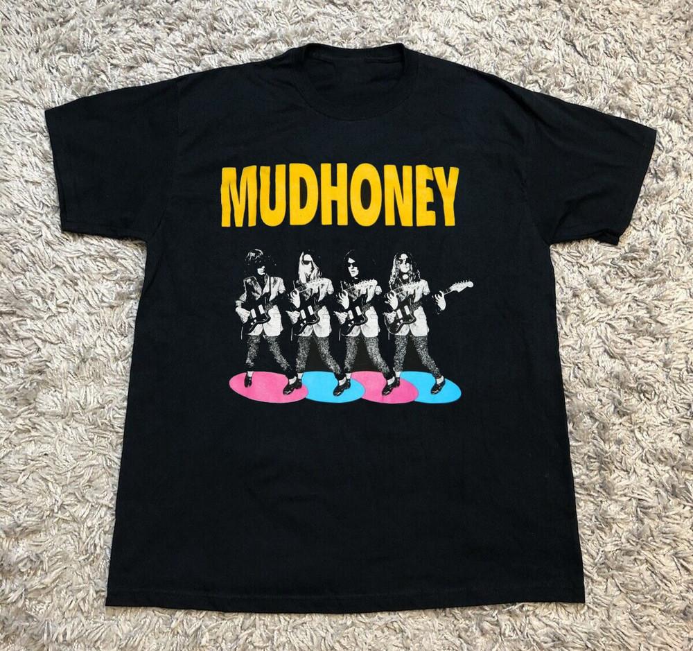 НОВАЯ Черная Хлопковая Футболка Группы Mudhoney Полный Размер S-5XL Унисекс AD756 Унисекс Футболка