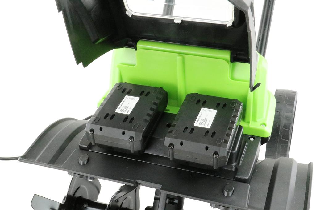 Holiy Rechargeable Cultivator 36V Cordless Home Cultivator Black No.23483