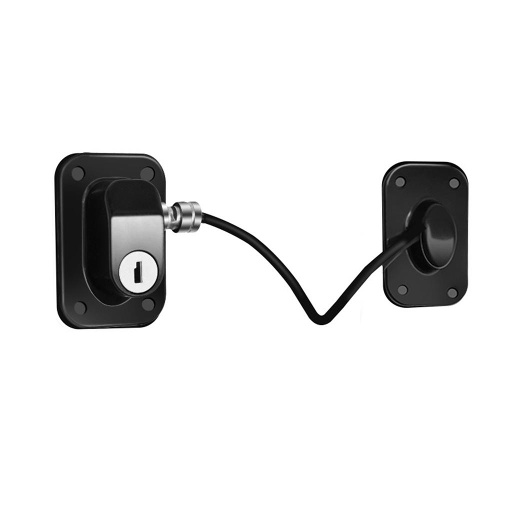 Password Baby Safety Lock Home Security Protection Window Securities Lock 4-Round Cipher Window Lock For House Refrigerator