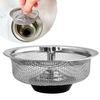 Sink Filter Mesh Kitchen Stainless Steel Water Filter Washing Pan Separation Mesh Food Tea Separation Mesh