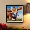 New Arrival 5D DIY Full Circle Diamond Painting "Ox" Embroidery Cross Stitch Home Decor Gift